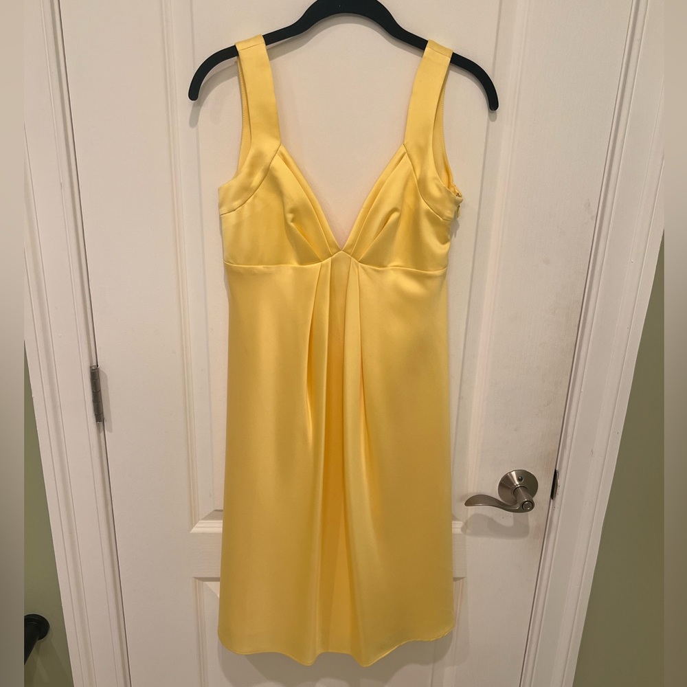 Vintage Calvin Klein Yellow Dress